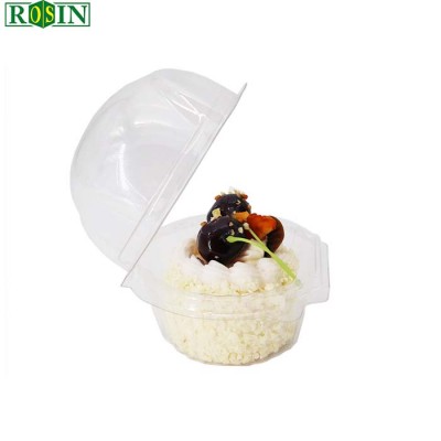 in bulk disposable plastic transparent cupcake boxes